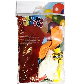 Runda ballonger 50-pack