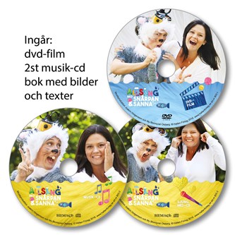 Allsång med Snårpan & Sanna, DVD