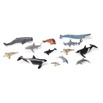 Schleich havets djur 10-pack