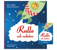 Rulle och Raketen, paket med bok och kortspel