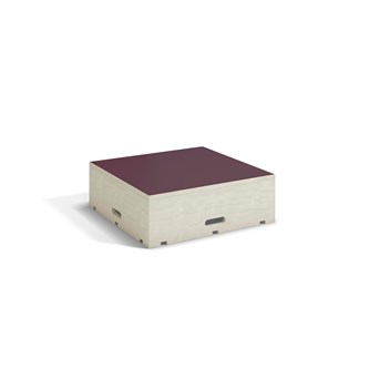 Fixa podium vitpigmenterad kvadrat 59