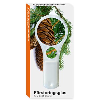 Förstoringsglas 3x 6x ø 45 mm 10-pack