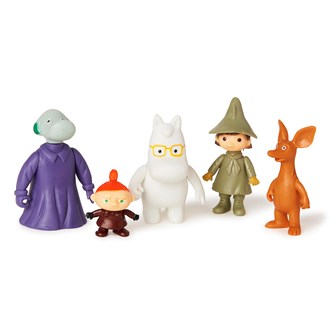 Mumin figurset 2, 5 delar