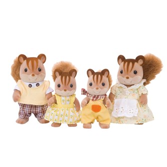 Sylvanian Families, Familjen ekorre