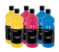 Lekolar readymix 1 l primärfärger, 6-pack