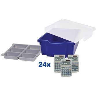 Grundskoleräknare Sharp 24-pack