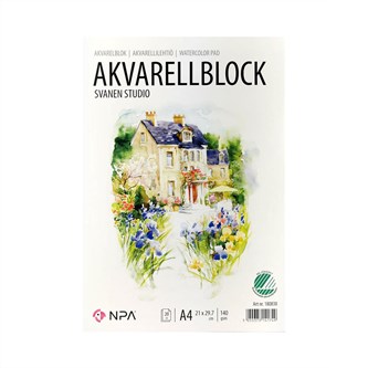 Akvarellblock A4