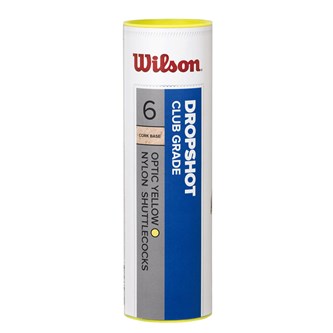 Wilson badmintonboll, medelsnabb 6-pack