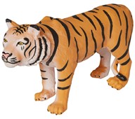 Green rubber toys Mjuk tiger, mellan