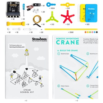 Strawbees STEAM school kit for micro:bit users