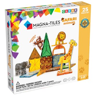 Magna-Tiles Safaridjur, 25 delar