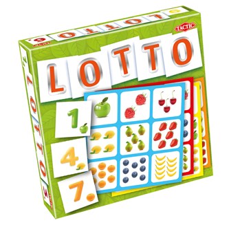 Lotto siffror & frukter