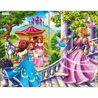 Rampussel Prinsessor, 2-pack