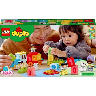 LEGO® DUPLO® Siffertåg - Lär dig räkna