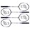 Badmintonracket, skola 4-pack