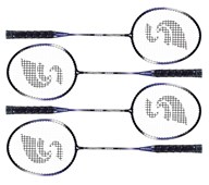 Badmintonracket, skola 4-pack