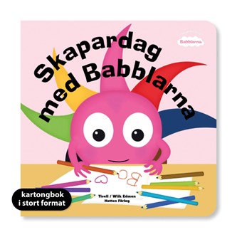 Babblarna XL-bok Skapardag med Babblarna