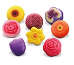 Stenformer Blommor 8-pack