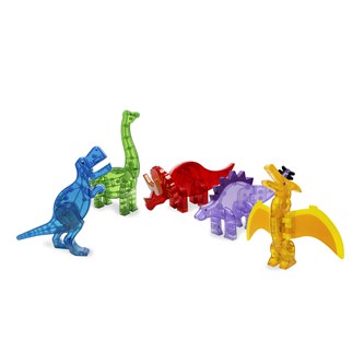 Magna-Tiles Dinosaurier, 5 delar