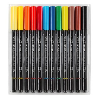 Penselfiberpennor Lyra 12-pack