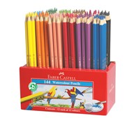 Akvarellfärgpennor Faber Castell Hexagonala 144-pack