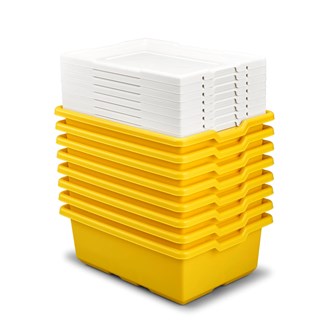 LEGO® Education Medium Storage Yellow 8-pack