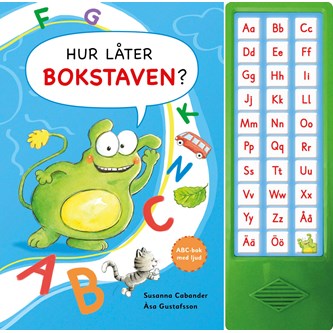 Hur låter bokstaven? Bok med ljud