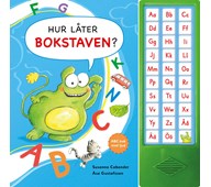 Hur låter bokstaven? Bok med ljud