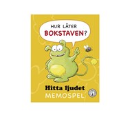 Hur låter bokstaven? Memospel Hitta ljudet