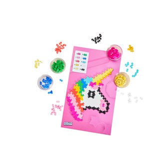 PLUS-PLUS Puzzle by numbers Unicorn