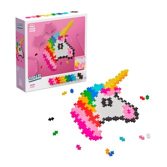 PLUS-PLUS Puzzle by numbers Unicorn