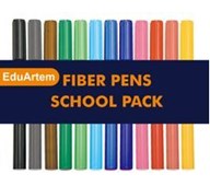 Fiberpennor EduArtem, 144-pack