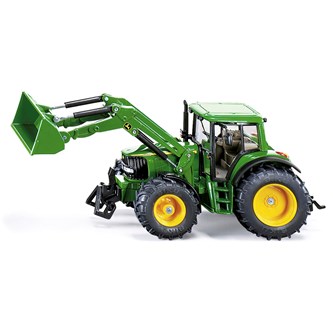 Siku John Deere traktor med frontlastare