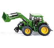 Siku John Deere traktor med frontlastare