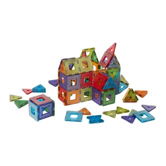 Polydron Kindermag transparent, 96 delar