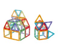 Polydron Megamag transparent, 36 delar