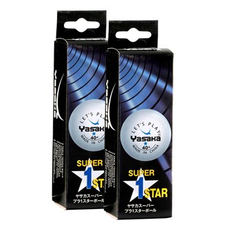 Yasaka bordtennisboll 12-pack