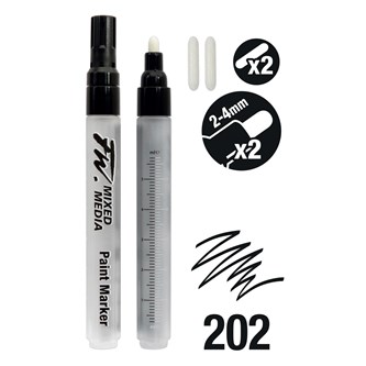 Paint markers 2-pack