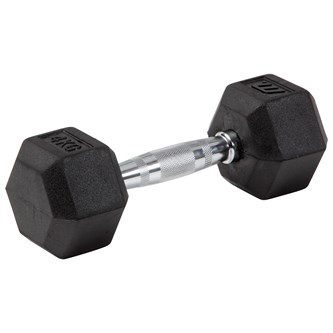 Master fitness hexagonal hantel, 4 kg