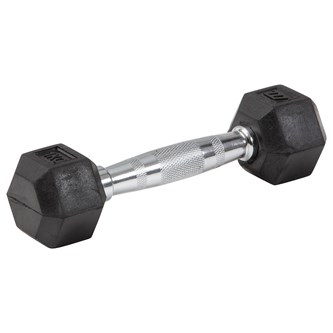 Master fitness hexagonal hantel, 1 kg