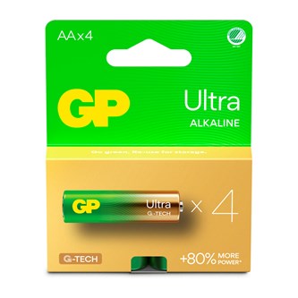 Batteri AA/LR6, 4-pack