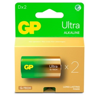 Batteri D/LR20, 2-pack