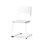 Stol Como FSC BX C-stativ sh 45 cm stor sits vitt stativ