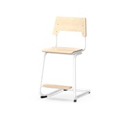 Stol Como FSC BX C-stativ sh 50 cm mellan sits vitt stativ