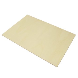 Plywood till laserskärare 3 mm, 10-pack