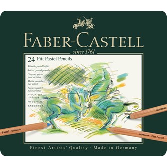 Pastellpennor Faber Castell 24-pack