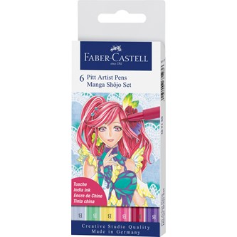 Mangapennor Faber Castell 6-pack