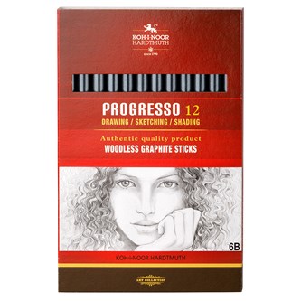 Grafitpenna massiv 12-pack