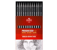 Grafitpenna massiv 12-pack