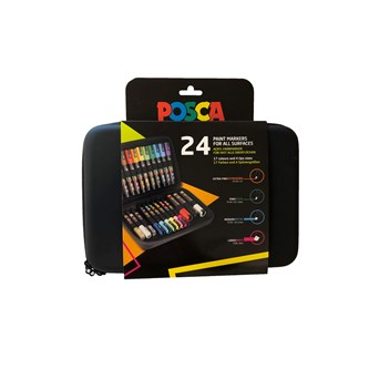 Uni Posca rubber case 24-pack